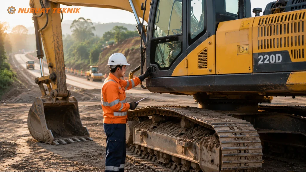 Cara Maintenance Excavator Agar Tetap Prima